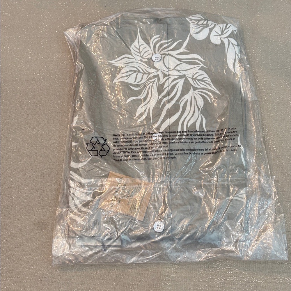 Rag & Bone Avery Floral Lyocell Camp Shirt In Vetiver Print - size XL - NWT - Picture 5 of 5